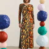 Fairhope Dress in Paisley Jersey