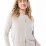 Cashmere Crewneck Cardigan