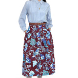 Melodie Skirt in Cordovan