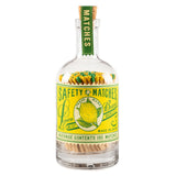 Lemon Glass Bottle Matches