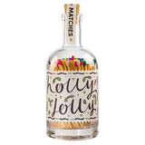 Holly Jolly Glass Bottle Matches