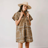 Olive Bandana Dress