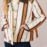 Vintage Stripe Barn Jacket