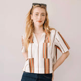 Vintage Stripe Palmer Top