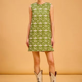 Wynn Dress in Sundown Motif