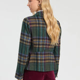 Maya Plaid Blazer