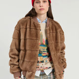 Faux Fur Bomber