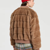 Faux Fur Bomber