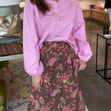 Scout Skirt in Raspberry Garden