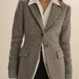 City Blazer in Frost Grey
