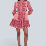 Roma Dress in Azalea
