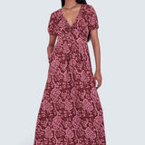 Norma Dress in Chocolate