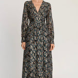 Perle Dress in Floral Burnout