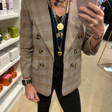 Blair Plaid Blazer
