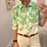 Sirena Shirt Clover Print