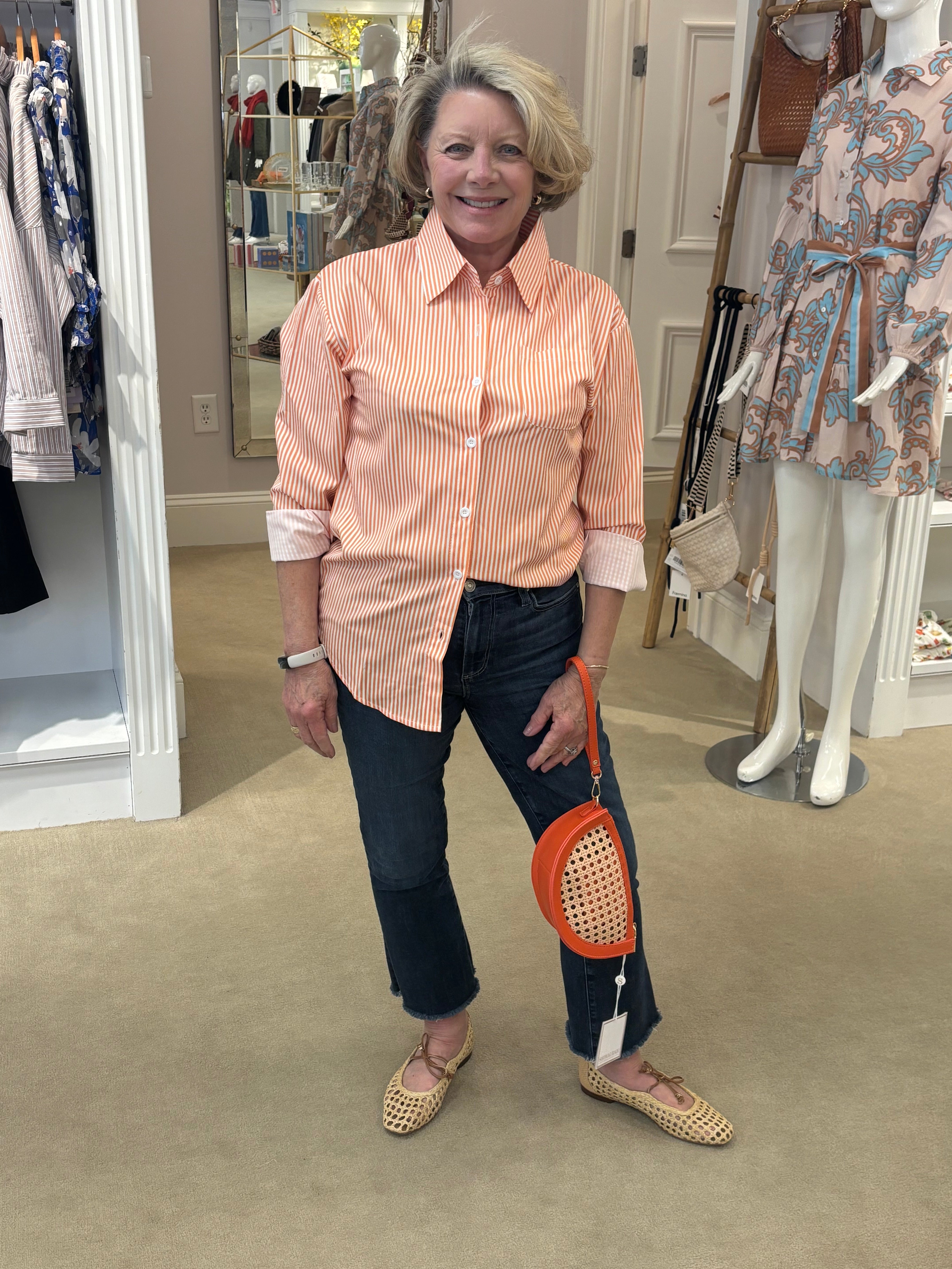 Stripe Button Down Shirt