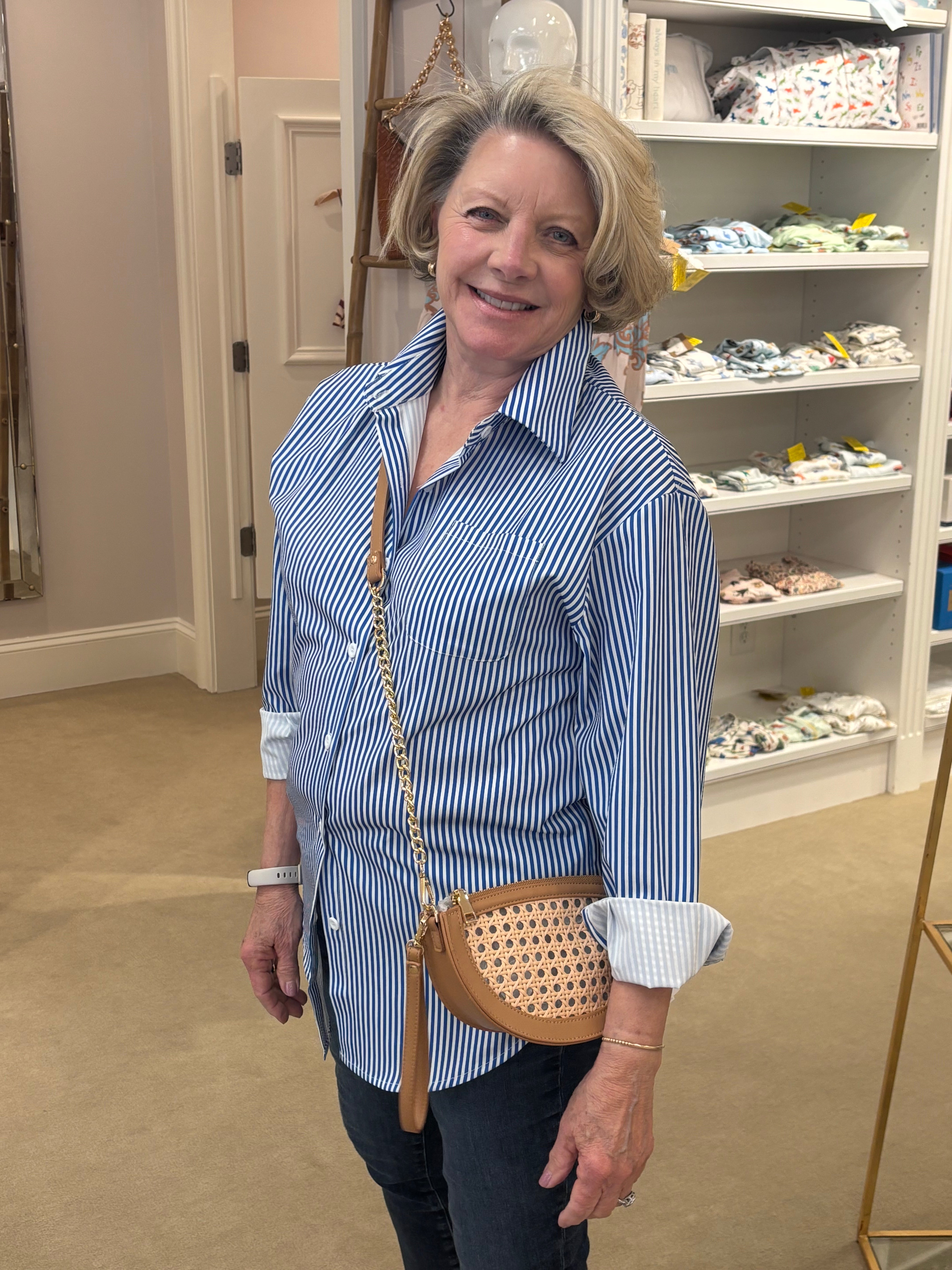 Stripe Button Down Shirt