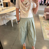 Pantalon with Balloon Leg