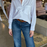 Crop Andie Solid Silky Poplin