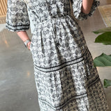 Liza Dress in Caviar