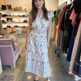 Camila Dress in Pastel Cream