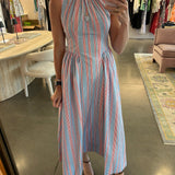 Nantucket Dress in Seaside Stripe