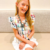 Mini Charlie Dress -Rainbow Boots
