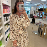 The Taryn Dress -  Leopard