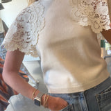 Sofia Embroidery Combo Sweater