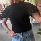 Sofia Embroidery Combo Sweater