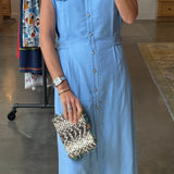 Hillary Dress in Blue