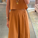 Pavilion Skirt in Brown