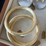 Gold Brushed Bagels (set of 3)