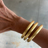 Gold Brushed Bangles (single)