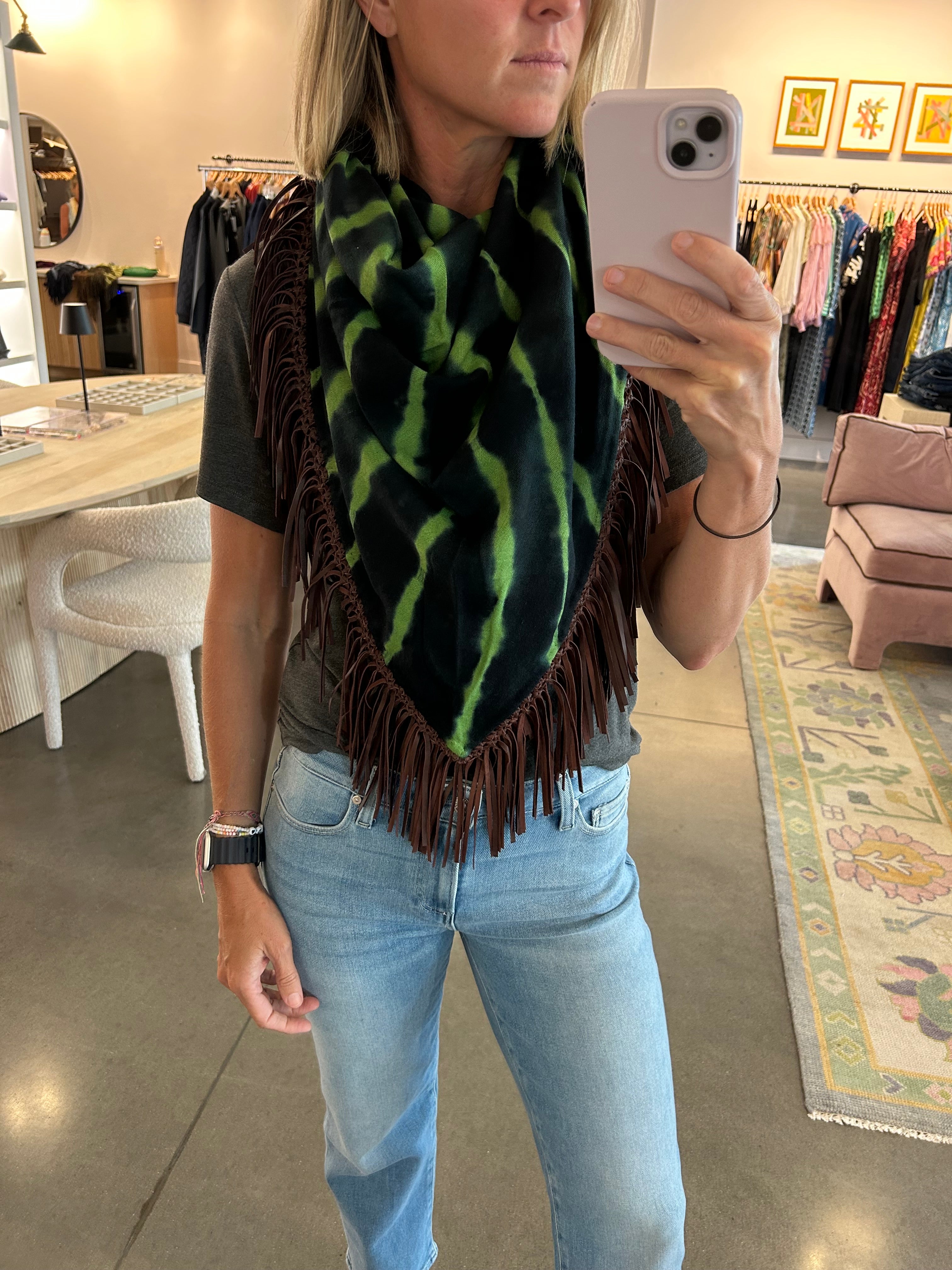 Tie Dye Bajra Pashmina