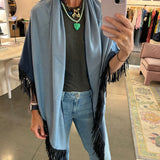 Bajra Pashmina in Blue Ombré