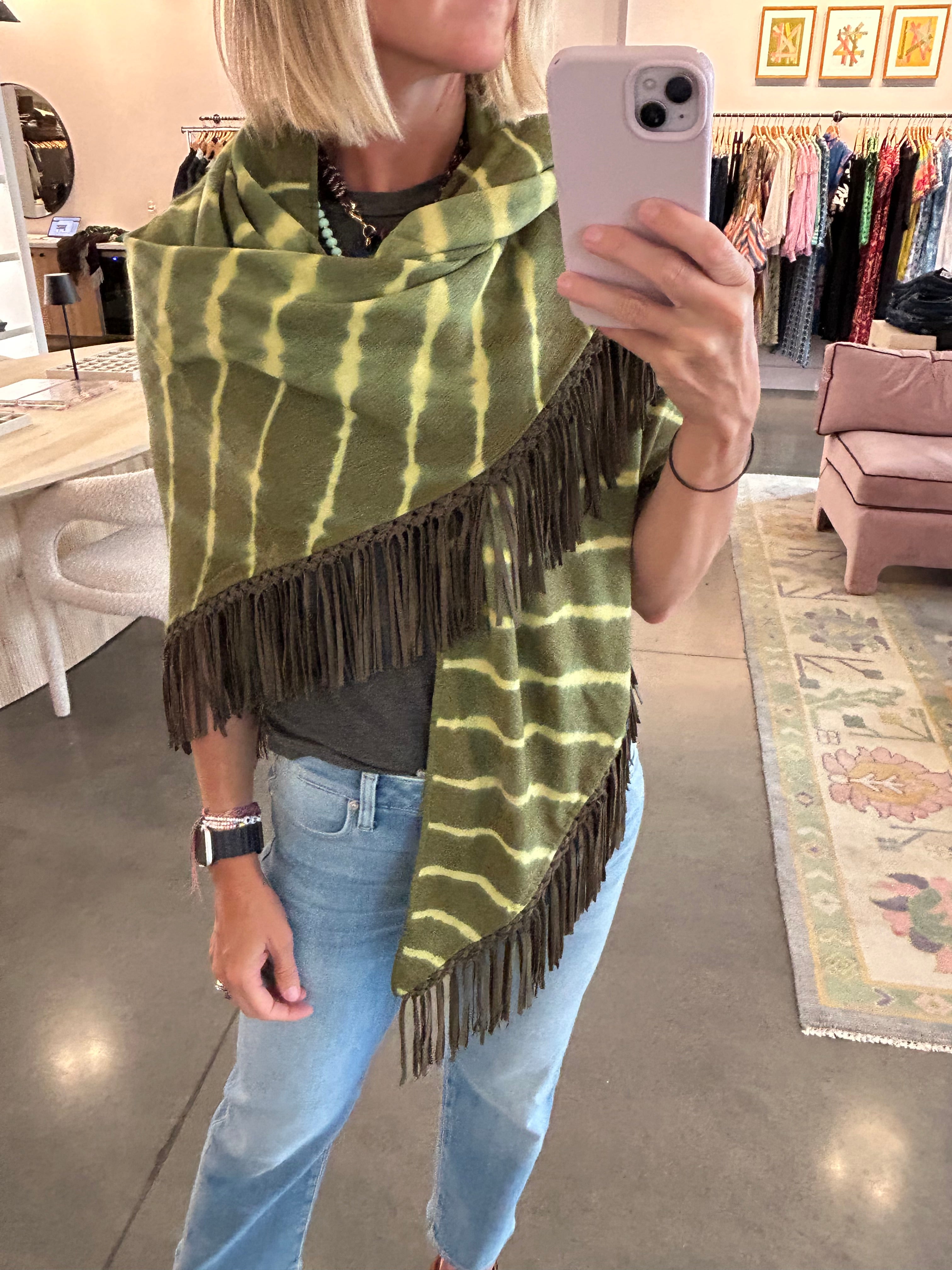 Tie Dye Bajra Pashmina