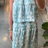 Freya top in Seafoam