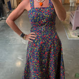 Autumn Dress in Ditsy Floral