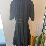 Wrapfall Dress in Plaid