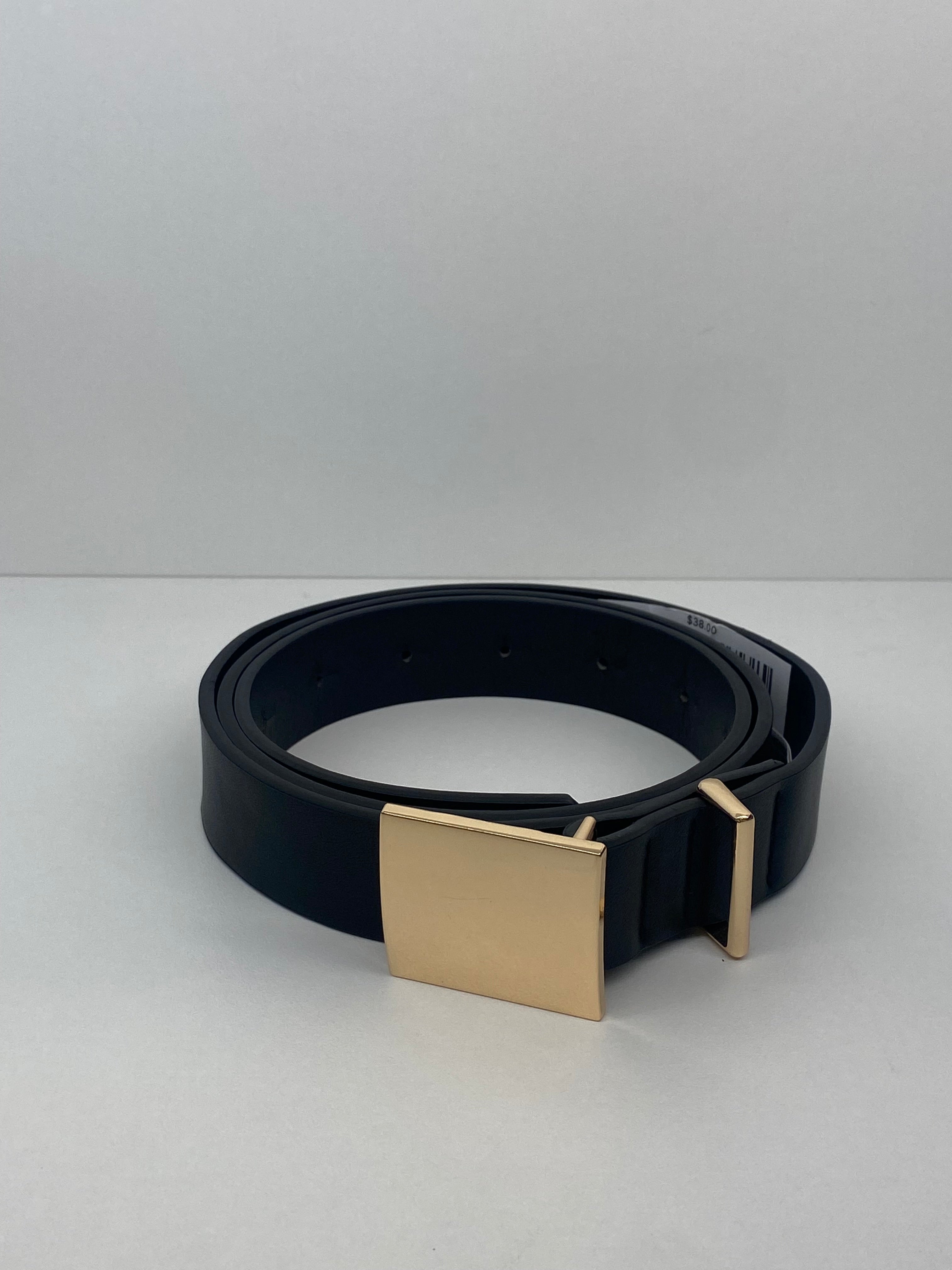 Rectangle Metal Buckle Belt