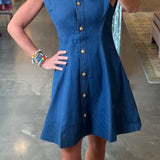 Albie Dress in Denim