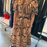 Jungle Euphoria Dress -Blush