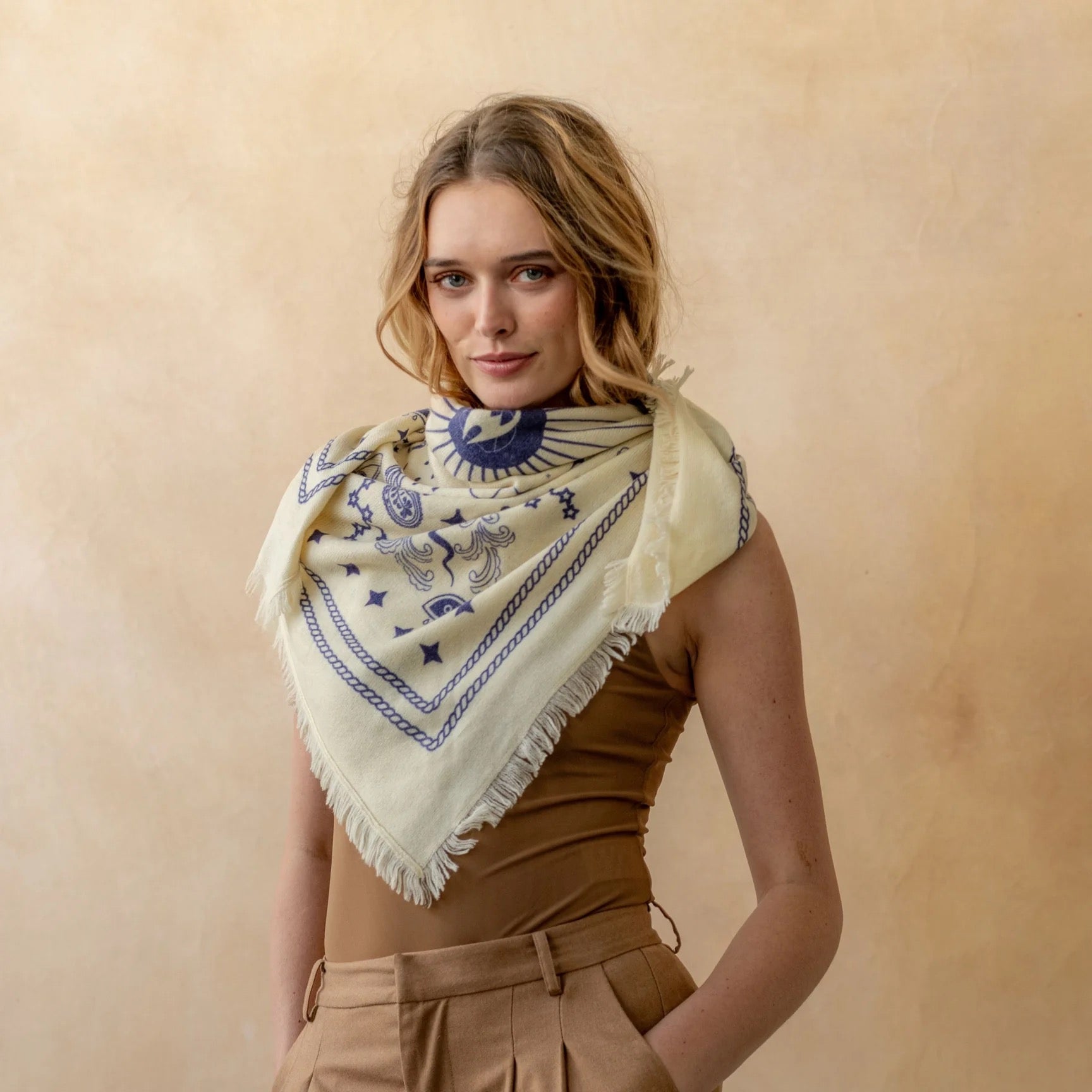 Cosmic Rodeo Cashmere Wrap