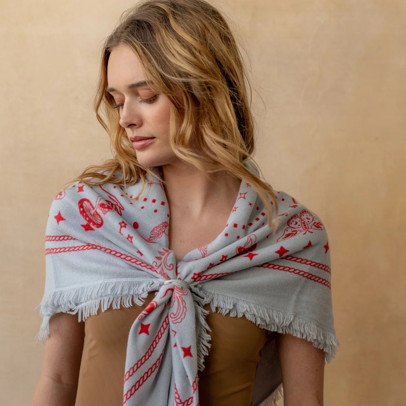 Cosmic Rodeo Cashmere Wrap