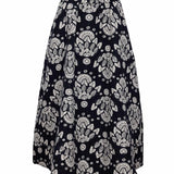 Lara Skirt - midnight jacquard