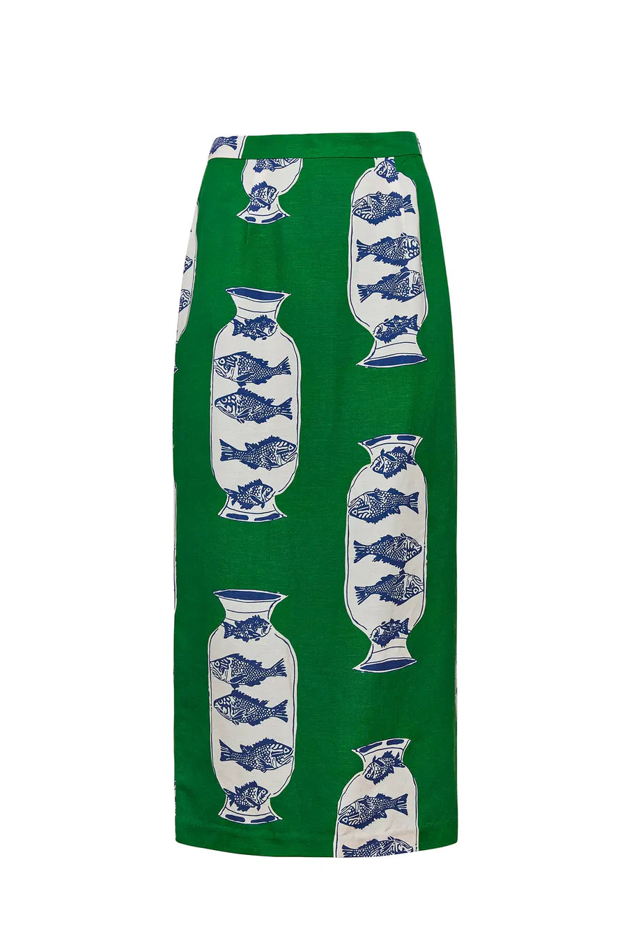 Isla Skirt -Herring Green