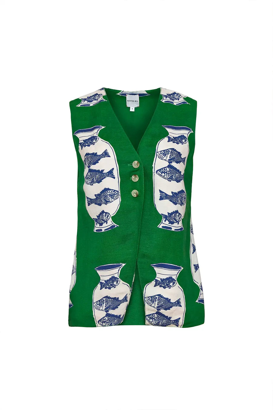 Lachlyn Vest -Herring Green