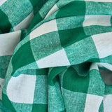 Eva Skirt -Emerald Check