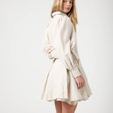 Camille Linen Dress -Natural